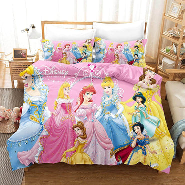 Disney Princess Snow White Cosplay Bedding Set Quilt Cover Without Filler (Online Order Only)