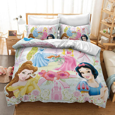 Disney Princess Snow White Cosplay Bedding Set Quilt Cover Without Filler (Online Order Only)
