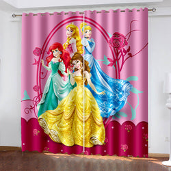 Disney Princess Snow White Curtains Blackout Window Treatments Drapes (Online Order Only)