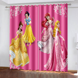 Disney Princess Snow White Curtains Blackout Window Treatments Drapes (Online Order Only)