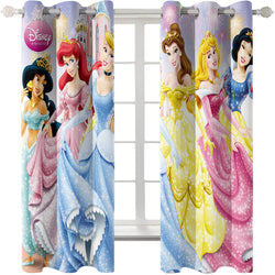 Disney Princess Snow White Curtains Blackout Window Treatments Drapes (Online Order Only)