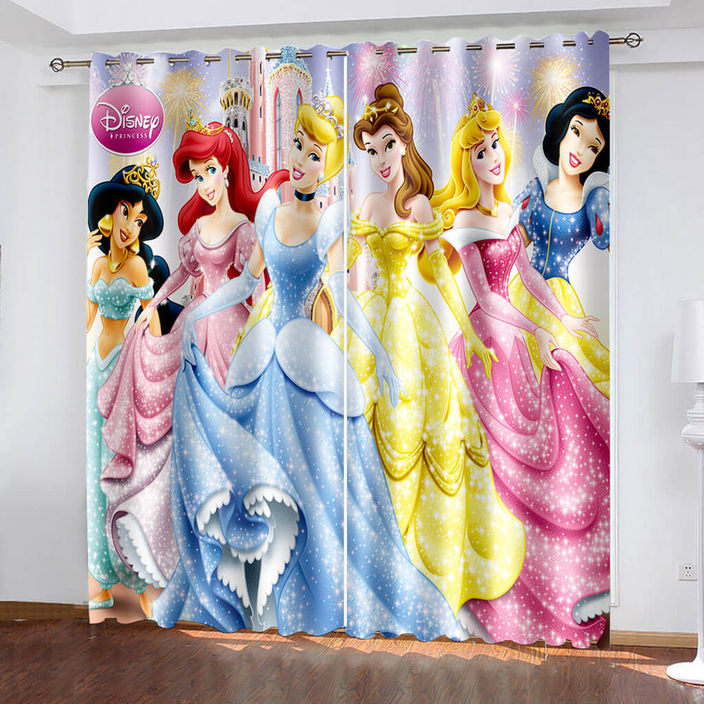Disney Princess Snow White Curtains Blackout Window Treatments Drapes (Online Order Only)