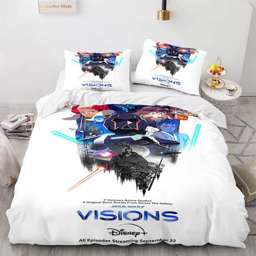 Disney Star Wars Visions Bedding Set Quilt Duvet Cover Bedding Sets (Online Order Only)