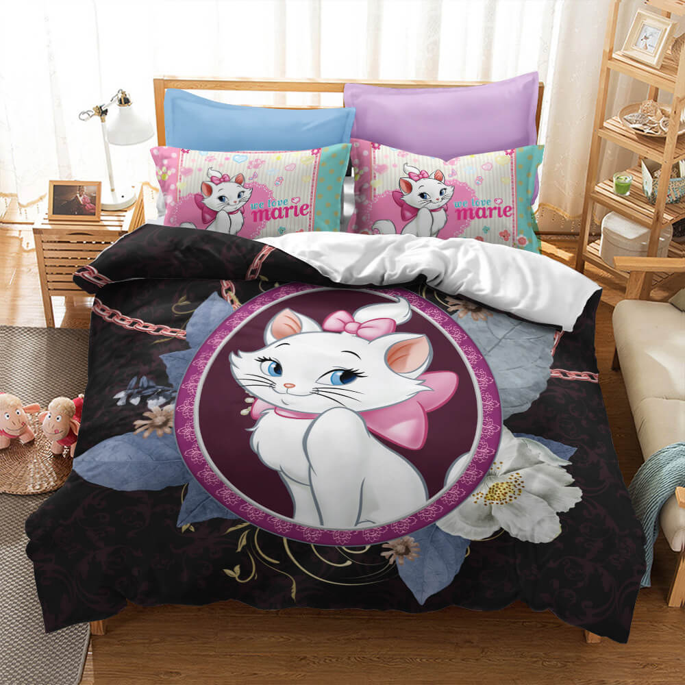 Disney The Aristocats Marie Cat Bedding Sets Quilt Cover Without Filler (Online Order Only)