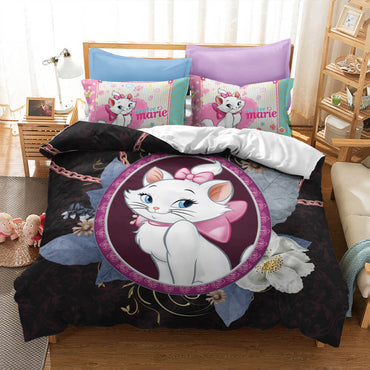 Disney The Aristocats Marie Cat Bedding Sets Quilt Cover Without Filler (Online Order Only)