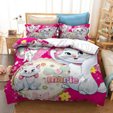 Disney The Aristocats Marie Cat Bedding Sets Quilt Cover Without Filler (Online Order Only)
