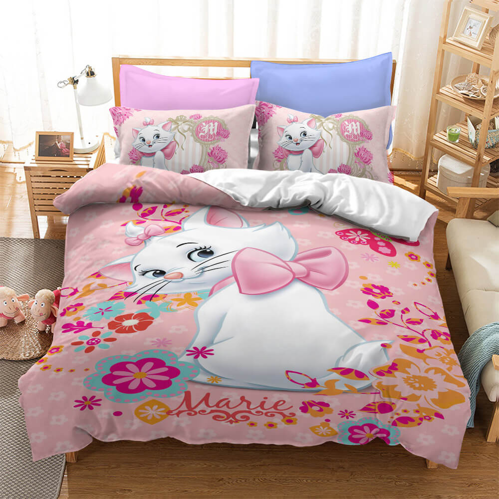Disney The Aristocats Marie Cat Bedding Sets Quilt Cover Without Filler (Online Order Only)