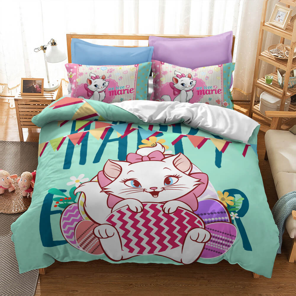 Disney The Aristocats Marie Cat Bedding Sets Quilt Cover Without Filler (Online Order Only)