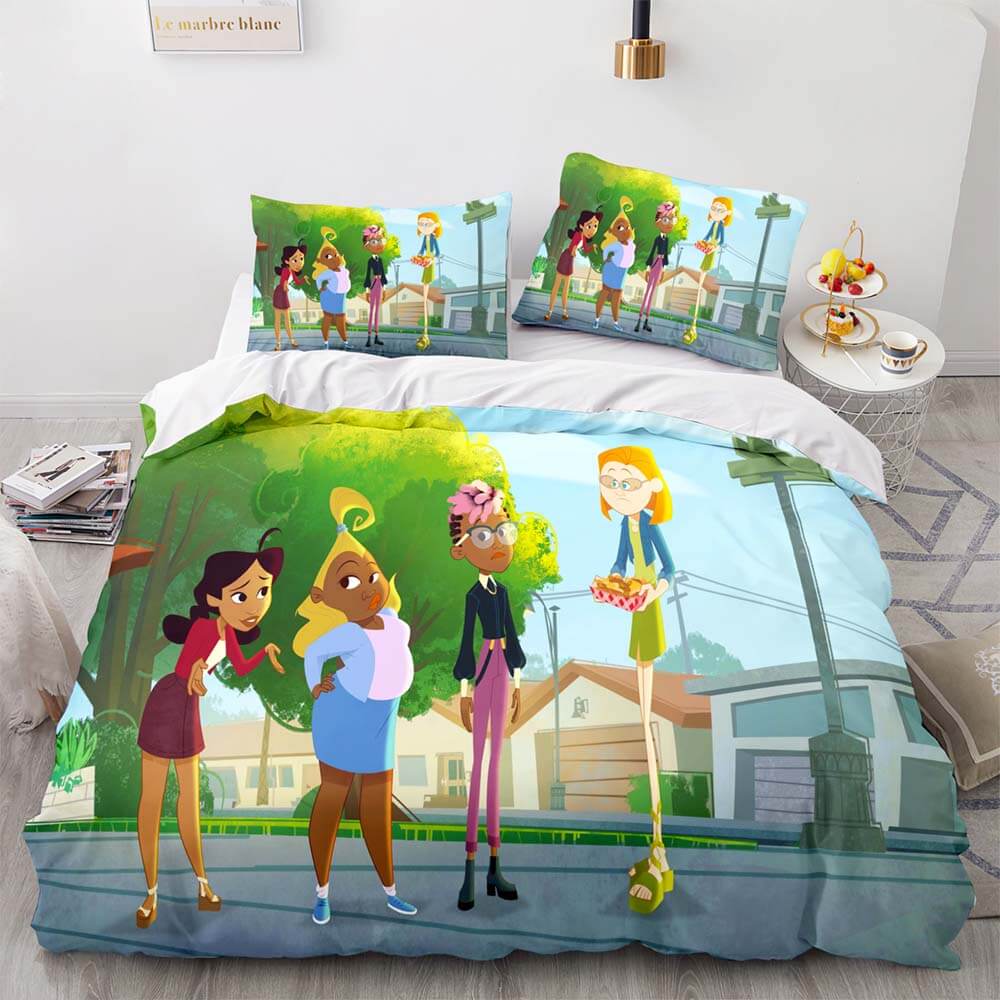 Disney The Proud Family Bedding Set Quilt Duvet Cover Bedding Sets (Online Order Only)