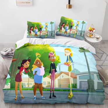 Disney The Proud Family Bedding Set Quilt Duvet Cover Bedding Sets (Online Order Only)