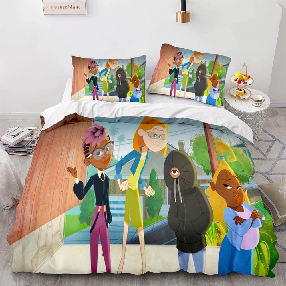 Disney The Proud Family Bedding Set Quilt Duvet Cover Bedding Sets (Online Order Only)