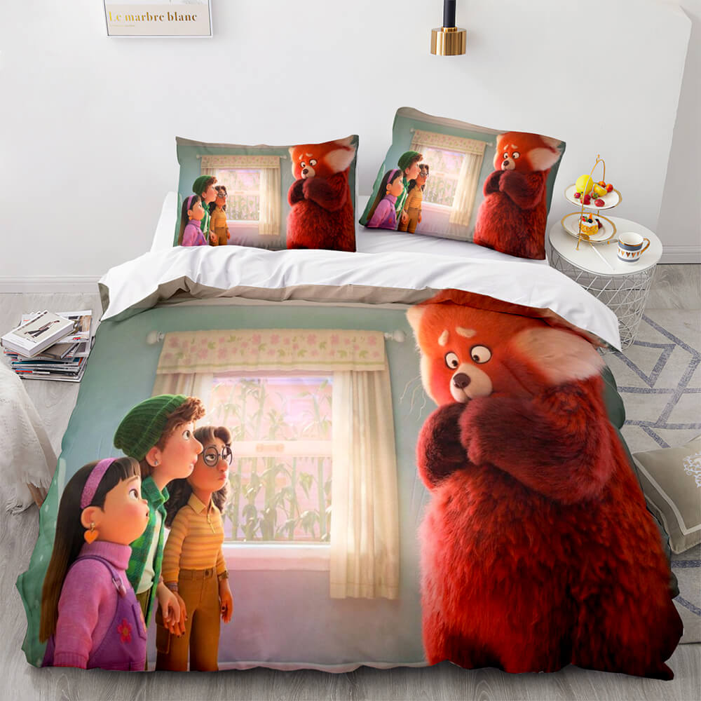 Disney Turning Red 2022 Bedding Set Quilt Duvet Cover Bedding Sets (Online Order Only)
