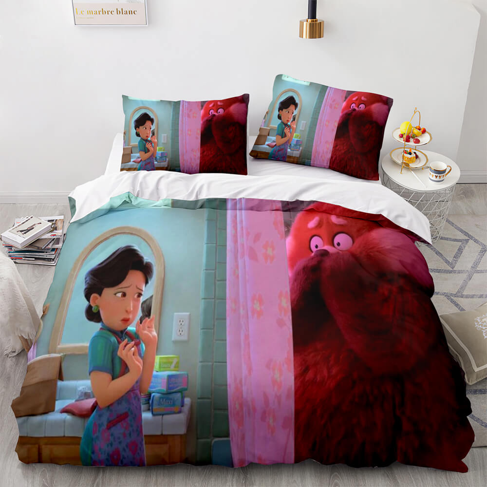 Disney Turning Red 2022 Bedding Set Quilt Duvet Cover Bedding Sets (Online Order Only)