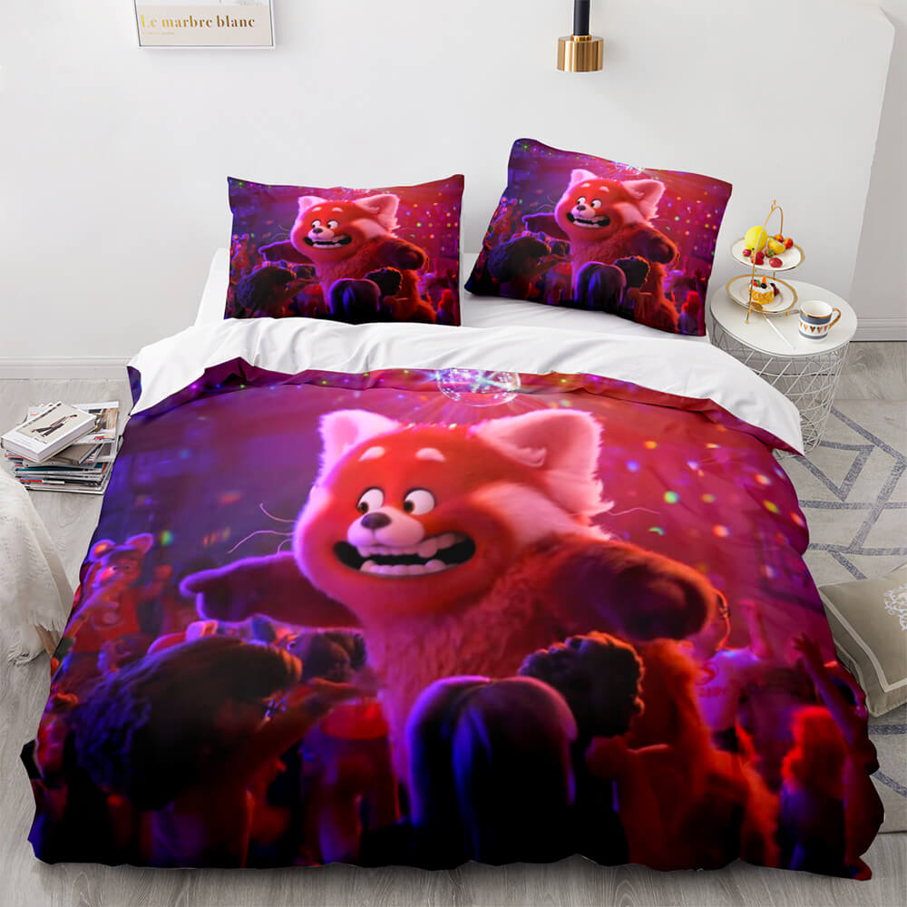 Disney Turning Red 2022 Bedding Set Quilt Duvet Cover Bedding Sets (Online Order Only)