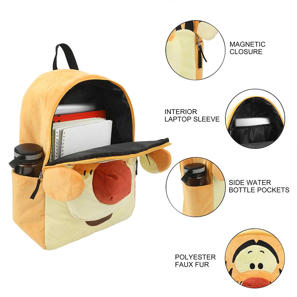 Disney Winnie The Pooh 3D Big Face Backpack (Online Order Only)