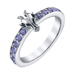 Disney X RockLove DISNEY SLEEPING BEAUTY Maleficent Iconic Villains Stacker Ring (ONLINE ORDER ONLY)