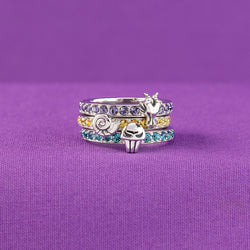 Disney X RockLove DISNEY HERCULES Hades Iconic Villains Stacker Ring (ONLINE ORDER ONLY)