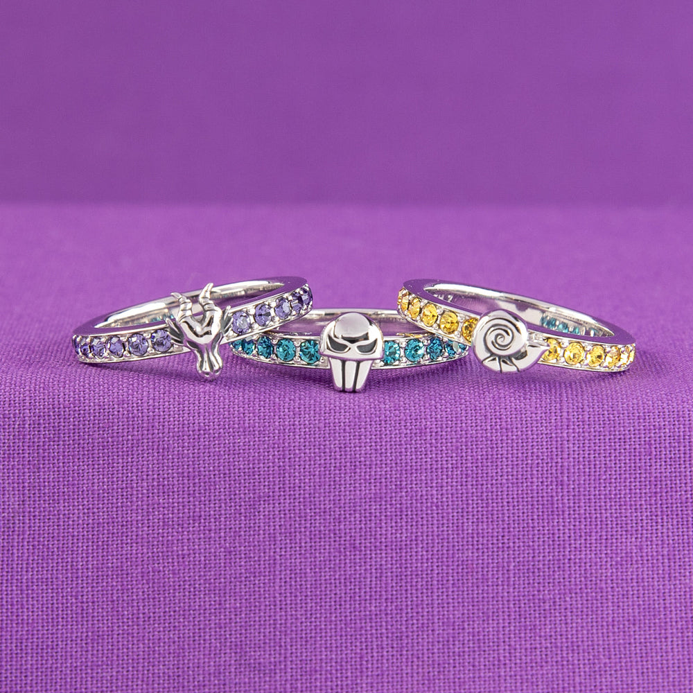 Disney X RockLove DISNEY SLEEPING BEAUTY Maleficent Iconic Villains Stacker Ring (ONLINE ORDER ONLY)