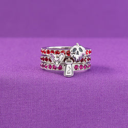 Disney X RockLove DISNEY THE EMPERORS NEW GROOVE Yzma Iconic Villains Stacker Ring (ONLINE ORDER ONLY)