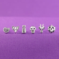 Disney X RockLove DISNEY VILLAINS Iconic Villains Stud Earrings Set (ONLINE ORDER ONLY)