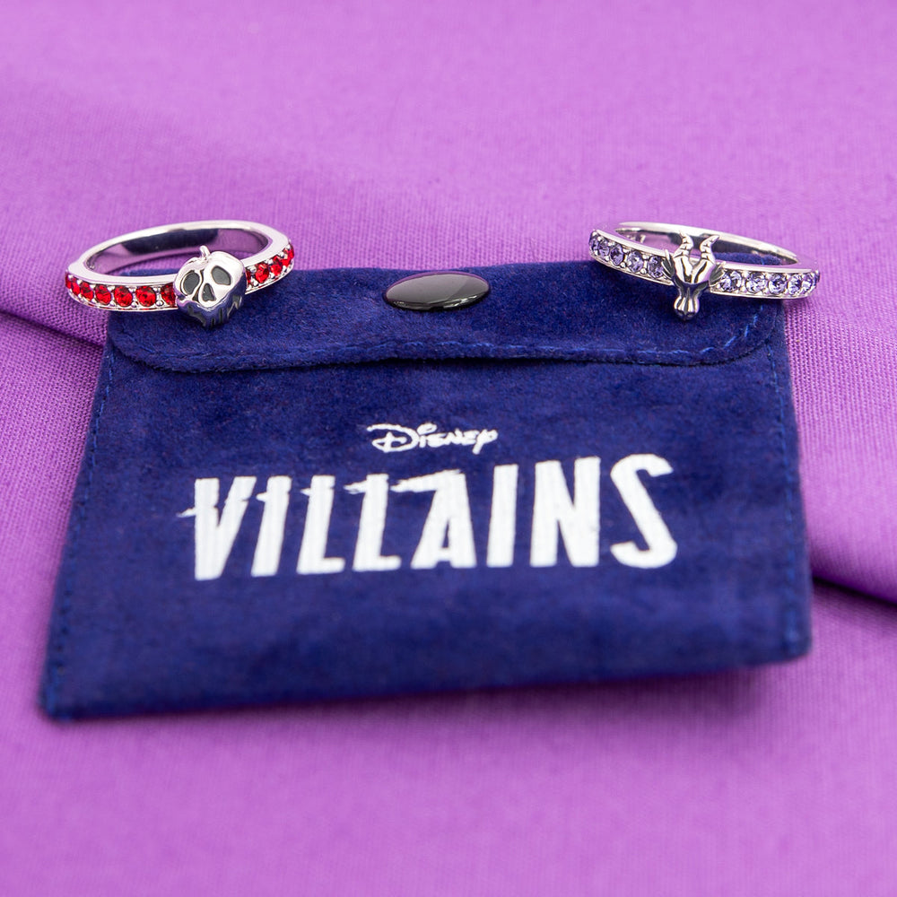 Disney X RockLove DISNEY SLEEPING BEAUTY Maleficent Iconic Villains Stacker Ring (ONLINE ORDER ONLY)