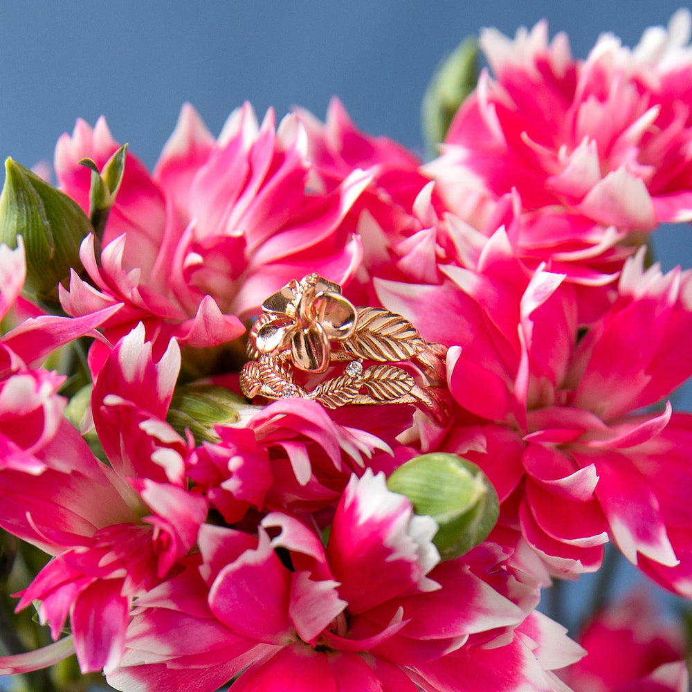 Disney X RockLove DISNEY MOANA Moana Hibiscus Stacker Rings (ONLINE ORDER ONLY)