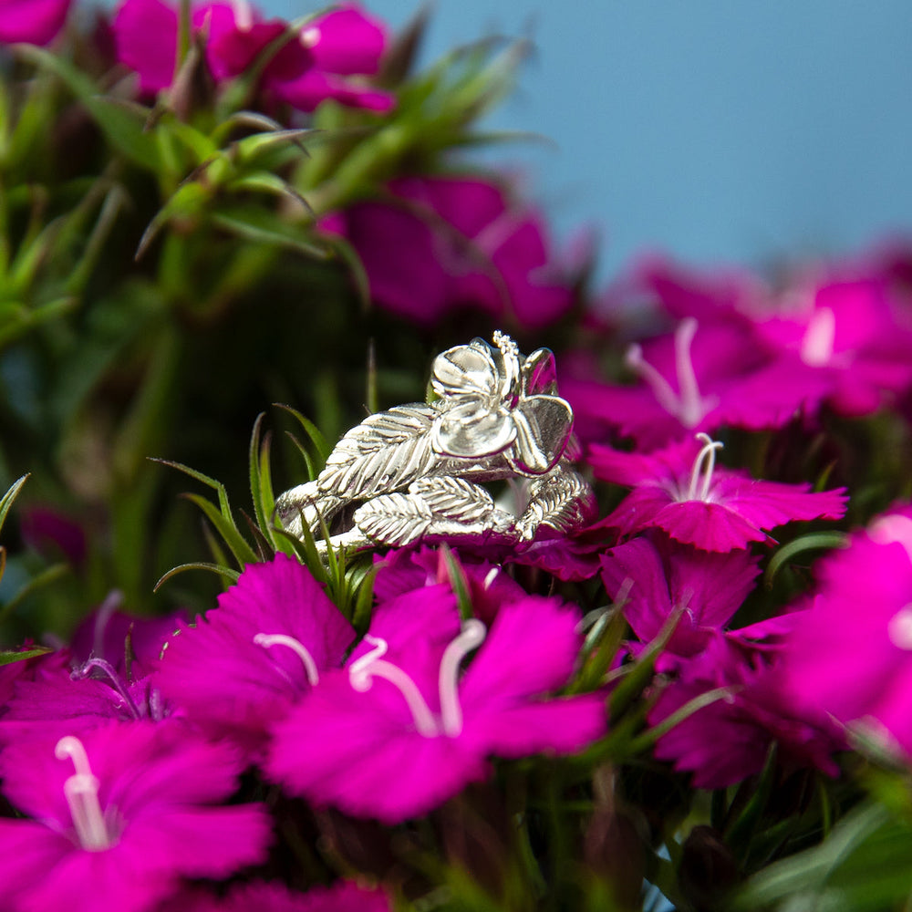 Disney X RockLove DISNEY MOANA Moana Hibiscus Stacker Rings (ONLINE ORDER ONLY)