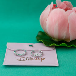 Disney X RockLove DISNEY ALADDIN Jasmine Lotus Stacker Rings (ONLINE ORDER ONLY)