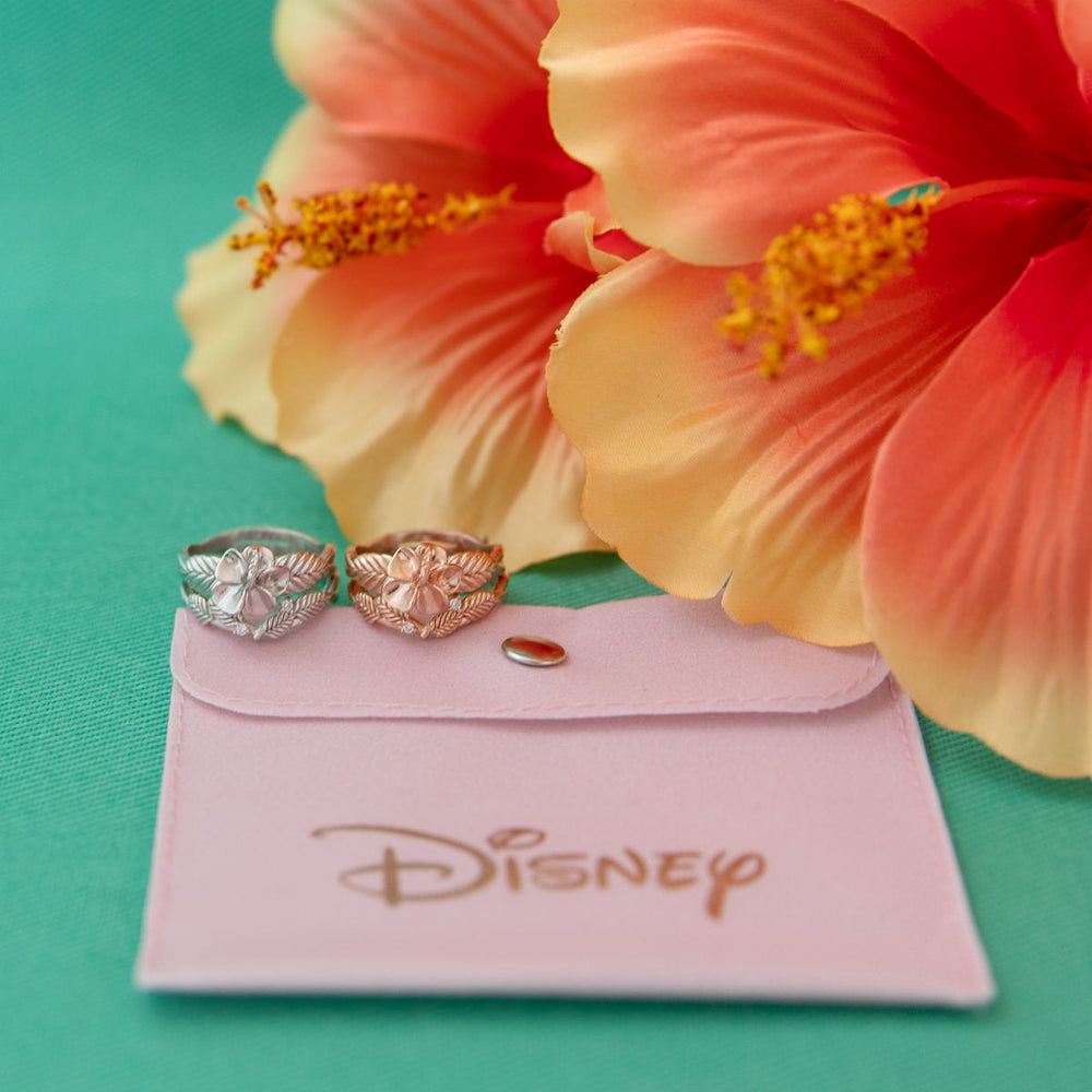 Disney X RockLove DISNEY MOANA Moana Hibiscus Stacker Rings (ONLINE ORDER ONLY)