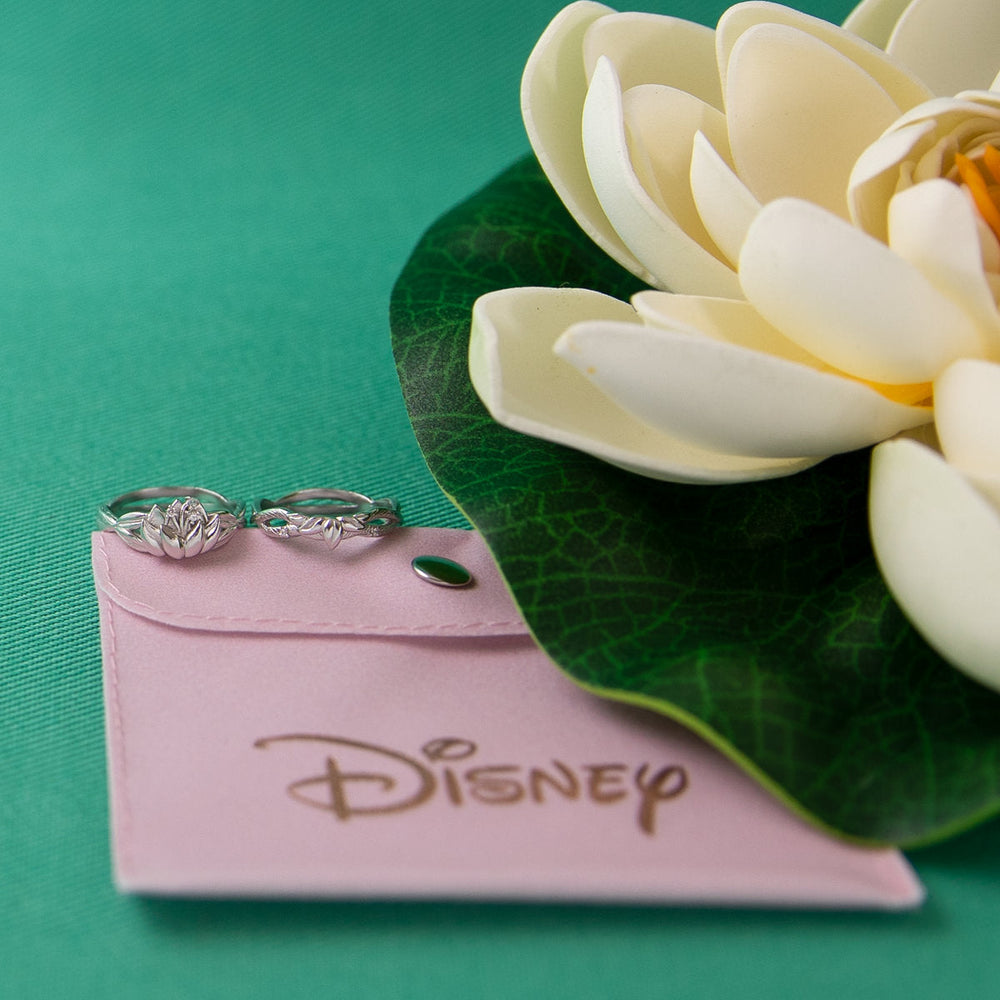 Disney X RockLove DISNEY THE PRINCESS AND THE FROG Tiana Water Lily Stacker Rings (ONLINE ORDER ONLY)