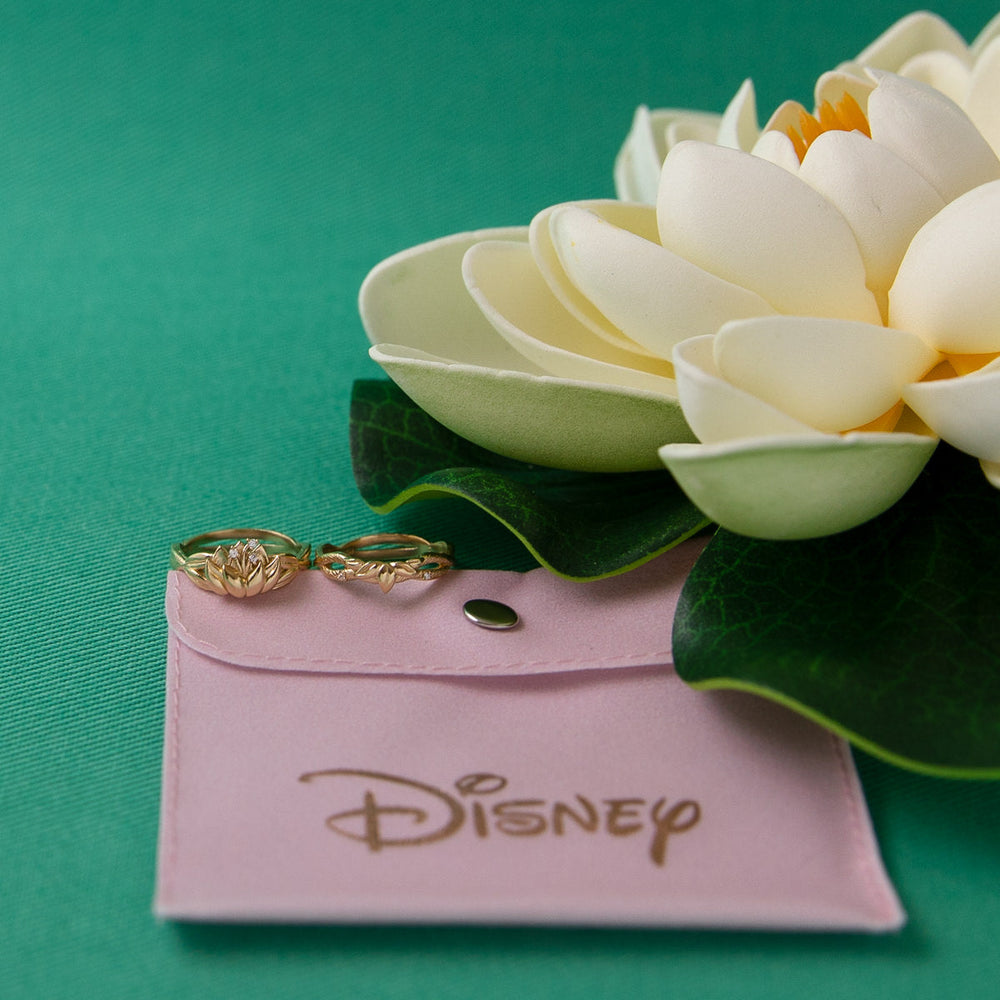 Disney X RockLove DISNEY THE PRINCESS AND THE FROG Tiana Water Lily Stacker Rings (ONLINE ORDER ONLY)