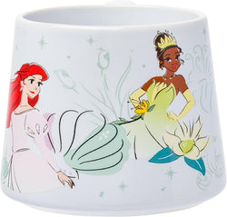 Disney Princess Icon Sparkle Line Up Tapered Pottery Mug (ONLINE ORDER ONLY)