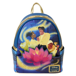 Disney Princess & The Frog 15th Anniversary Glow-in-The-Dark Mini Backpack by Loungefly (Online Order Only)