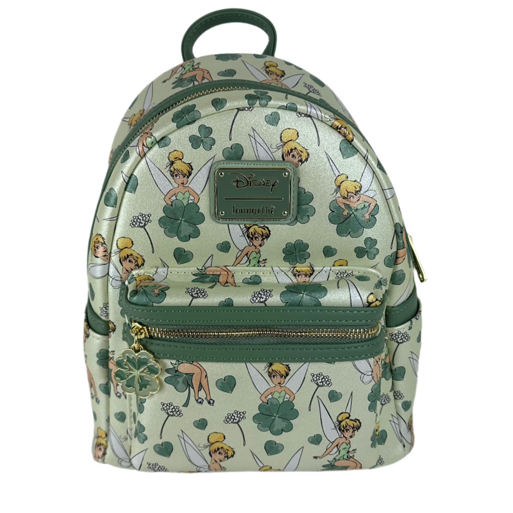Disney Tinkerbell 4 Leaf Clover Mini Backpack by Loungefly (Online Order Only)
