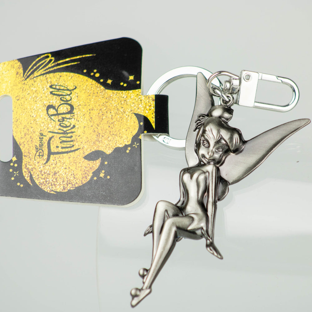 Disney's Tinker Bell Large Pewter Keychain (Online Order Only)