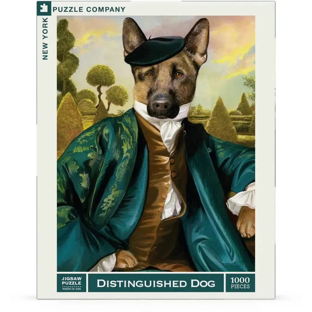 Distinguished Dog 1000 Piece Jigsaw Puzzle NYPC (ONLINE ORDER ONLY)