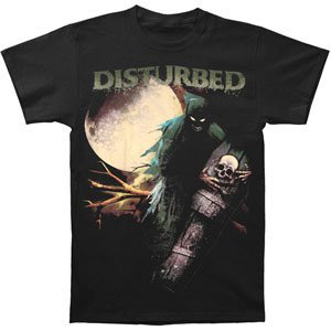 Men'S Disturbed Creepin Coffin T-Shirt, Black, Medium [T-Shirt] (ONLINE ORDER ONLY)