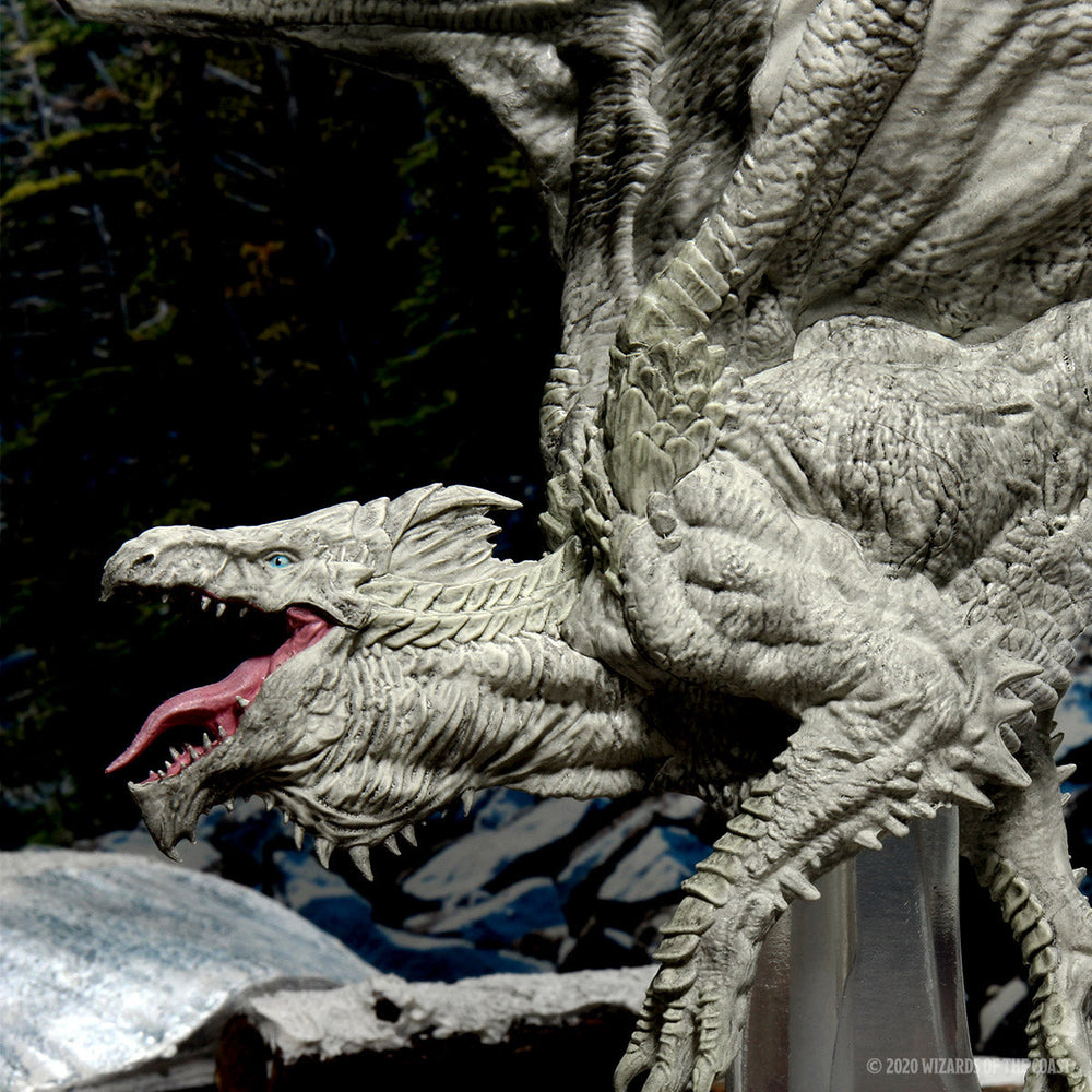 D&D: Icons of the Realms - Adult White Dragon Premium Figure (ONLINE ORDER ONLY)