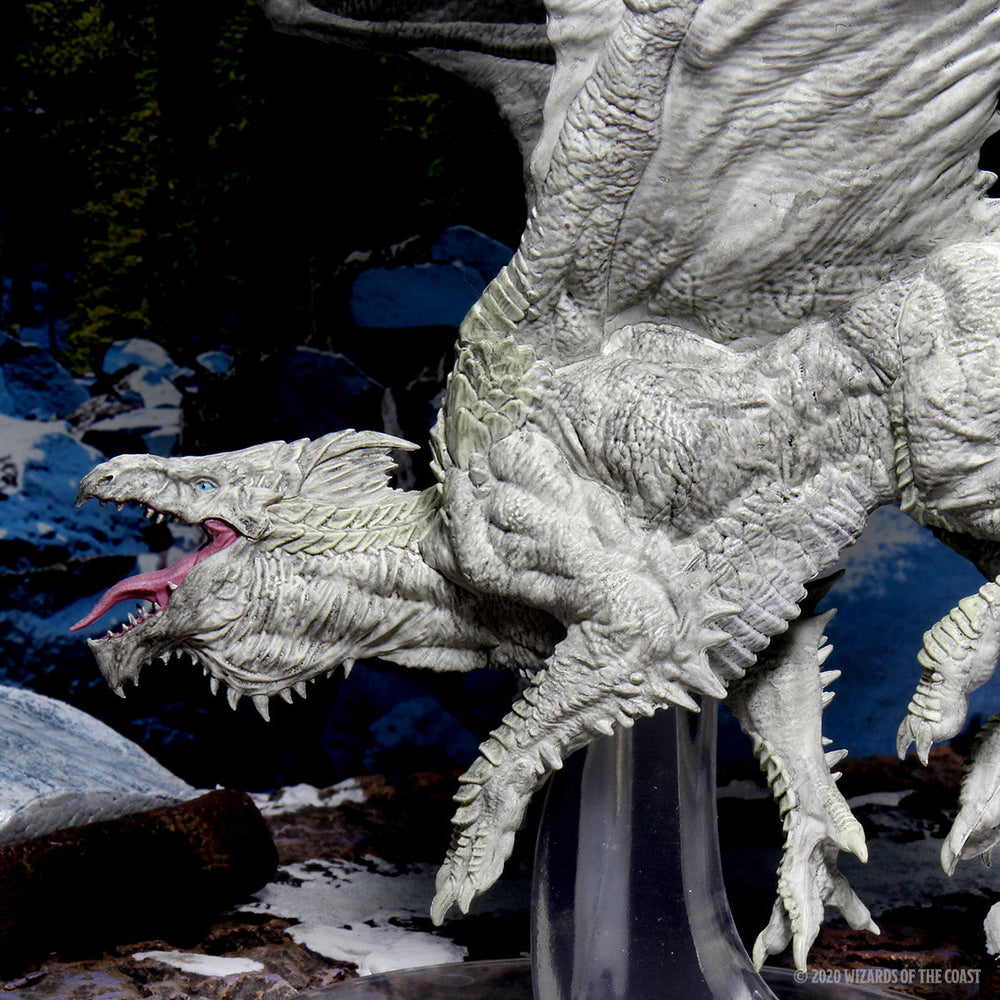 D&D: Icons of the Realms - Adult White Dragon Premium Figure (ONLINE ORDER ONLY)
