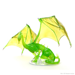 D&D: Icons of the Realms - Adult Emerald Dragon Premium Figure (ONLINE ORDER ONLY)