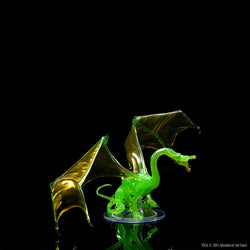 D&D: Icons of the Realms - Adult Emerald Dragon Premium Figure (ONLINE ORDER ONLY)