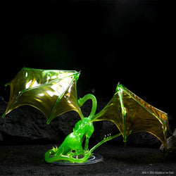 D&D: Icons of the Realms - Adult Emerald Dragon Premium Figure (ONLINE ORDER ONLY)