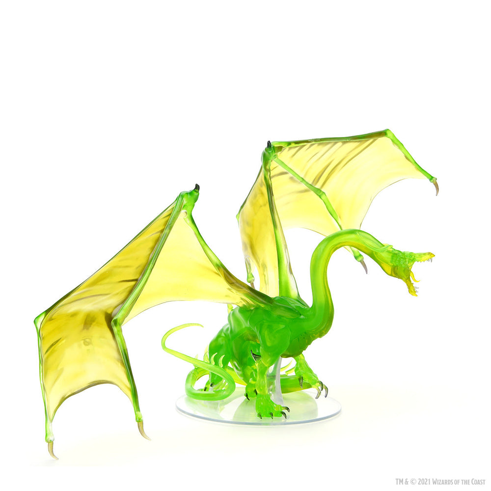 D&D: Icons of the Realms - Adult Emerald Dragon Premium Figure (ONLINE ORDER ONLY)