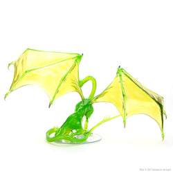 D&D: Icons of the Realms - Adult Emerald Dragon Premium Figure (ONLINE ORDER ONLY)