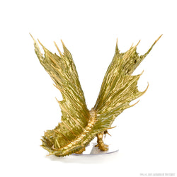 D&D: Icons of the Realms - Adult Gold Dragon Premium Figure (ONLINE ORDER ONLY)