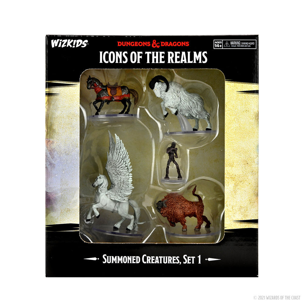 D&D: Icons of the Realms - Summoned Creatures Set 1 (ONLINE ORDER ONLY)