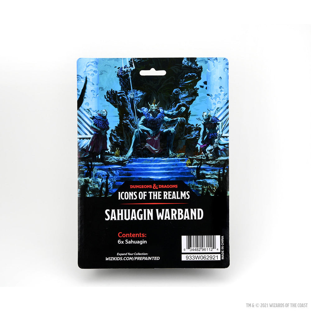 D&D: Icons of the Realms - Sahuagin Warband (ONLINE ORDER ONLY)