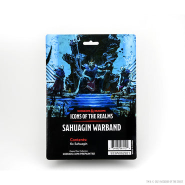 D&D: Icons of the Realms - Sahuagin Warband (ONLINE ORDER ONLY)