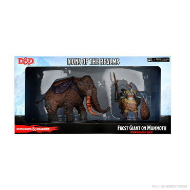 D&D: Icons of the Realms - Snowbound: Frost Giant and Mammoth (Premium Set) (ONLINE ORDER ONLY)