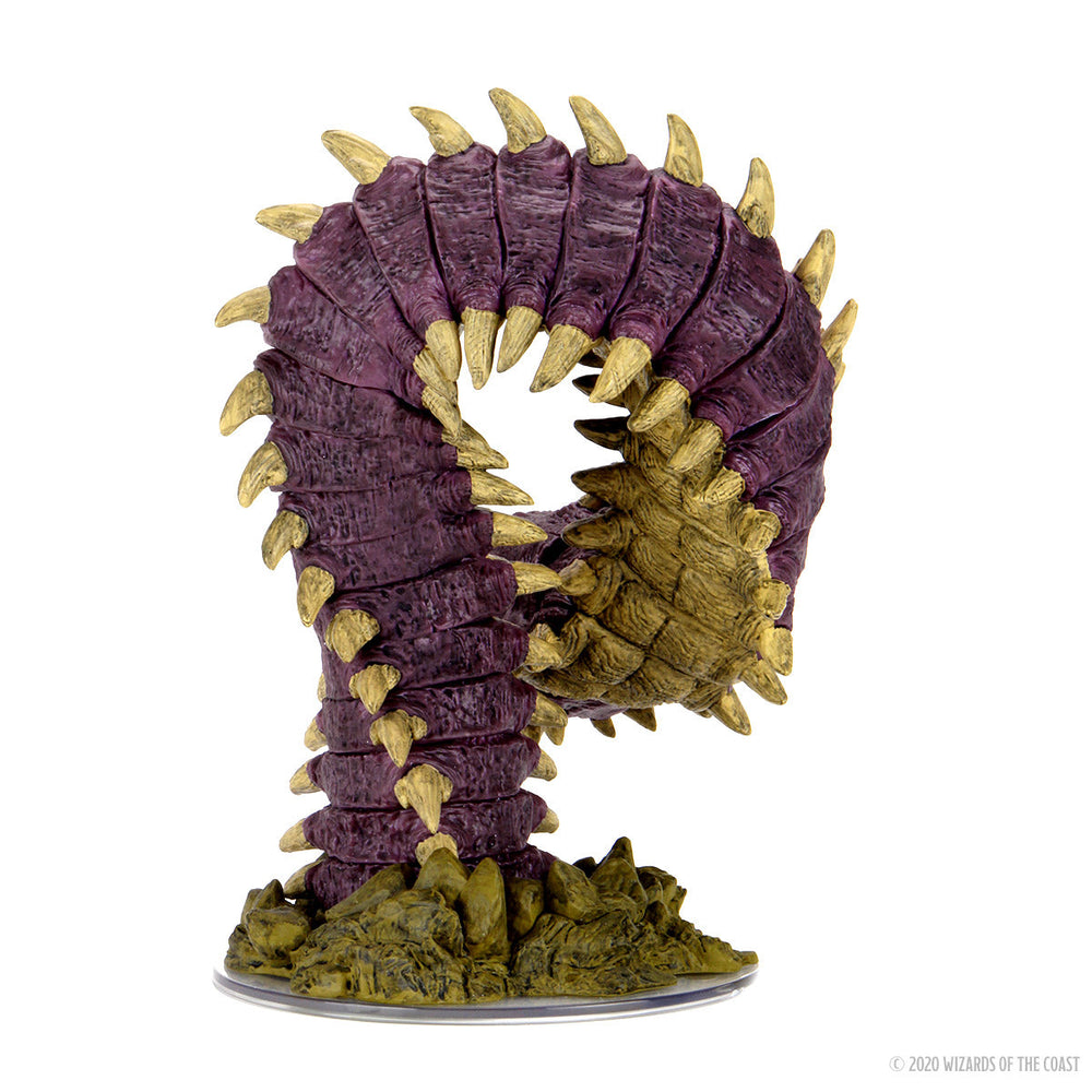 D&D: Icons of the Realms - Fangs and Talons - Purple Worm Premium Set (ONLINE ORDER ONLY)